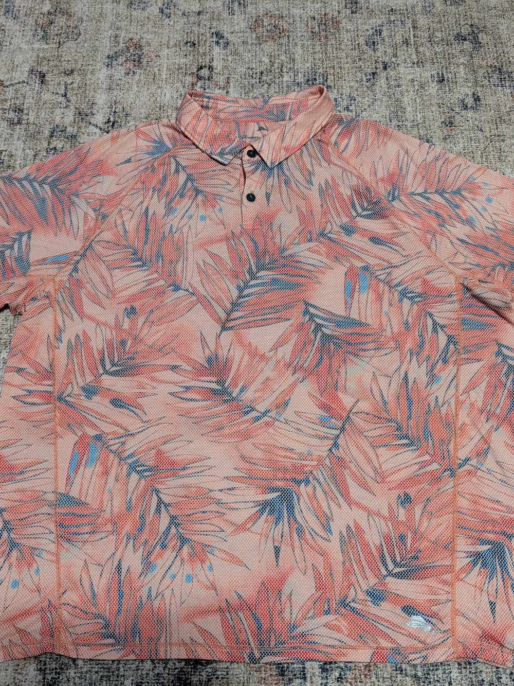 Men's Tommy Bahama Tropical Print Polo Shirt